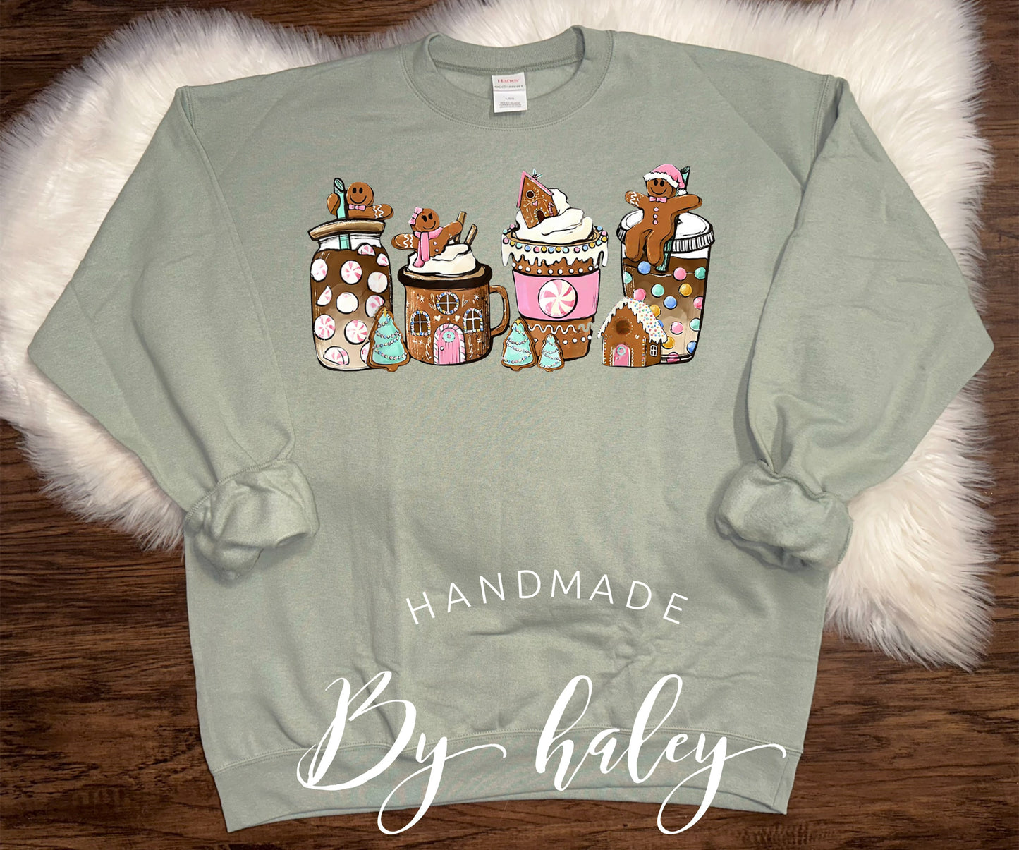 Pastel Gingerbread Crewneck