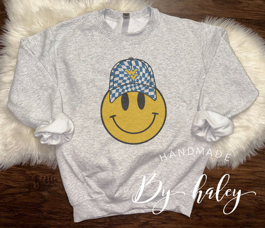 WV Smiley Crewneck