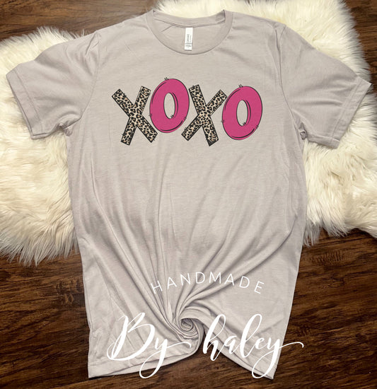 XOXO Leopard T-Shirt